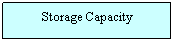Text Box: Storage Capacity
