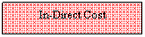 Text Box: In-Direct Cost
