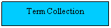 Text Box: Term Collection
